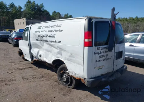 2005 GMC Savana Standard из США, поврежденный, VIN 1GTGG25VX51262507